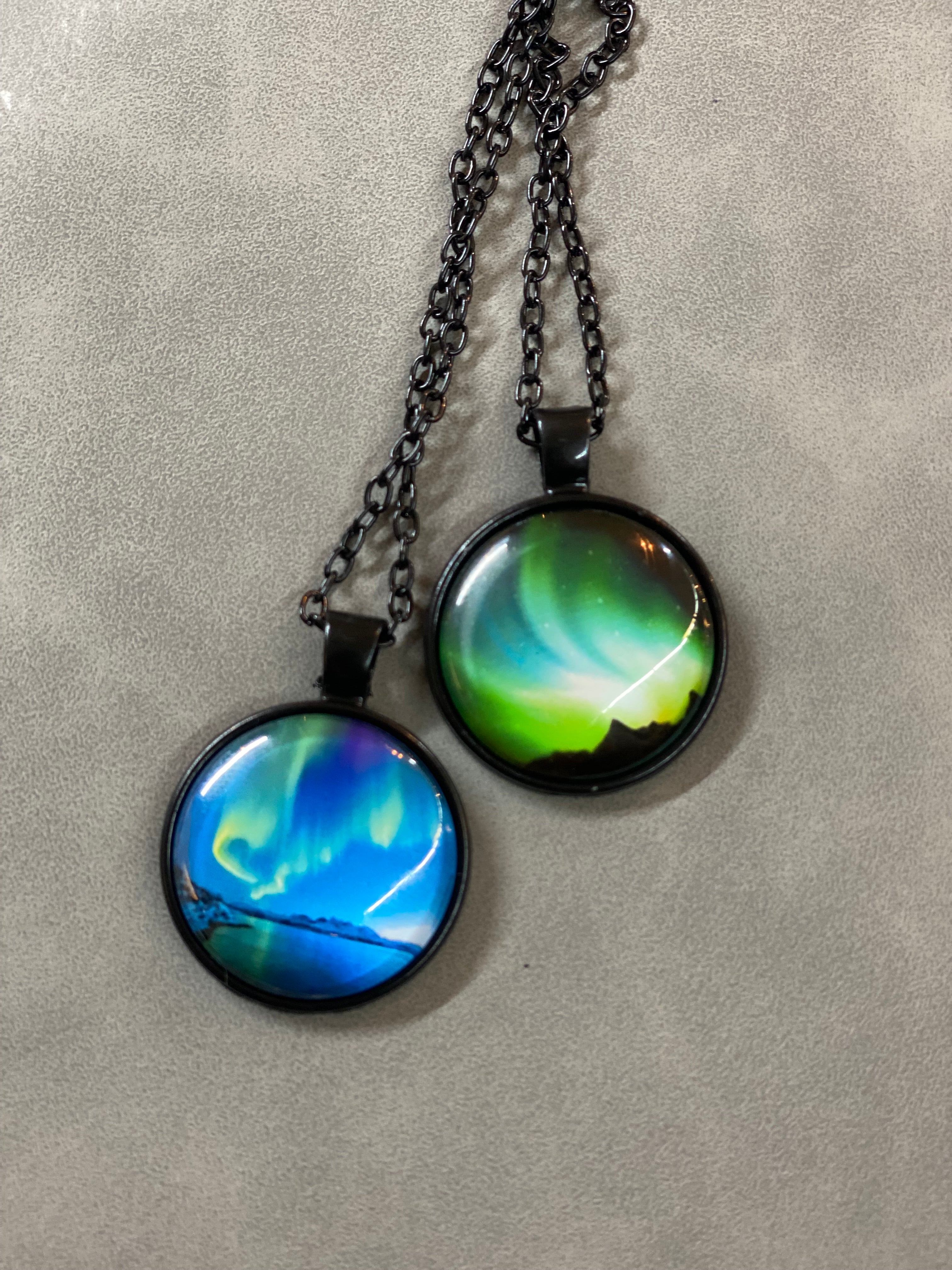 Northern Lights necklaces Northern Lights necklaces